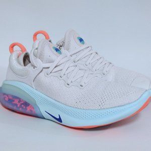 Nike Joyride Run Flyknit White Blue Orange